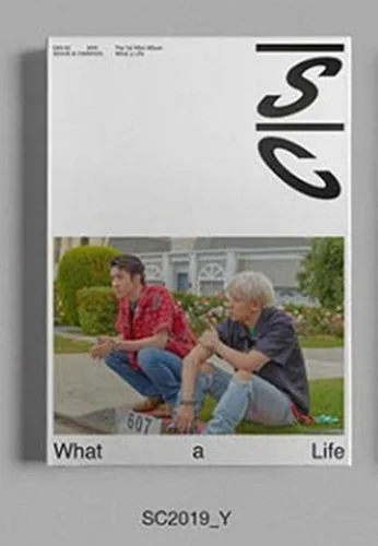 Подписанный EXO SC SeHun Chanyeol autographed What a Life mini 1-й альбом k-pop 79 - Цвет: Y group version