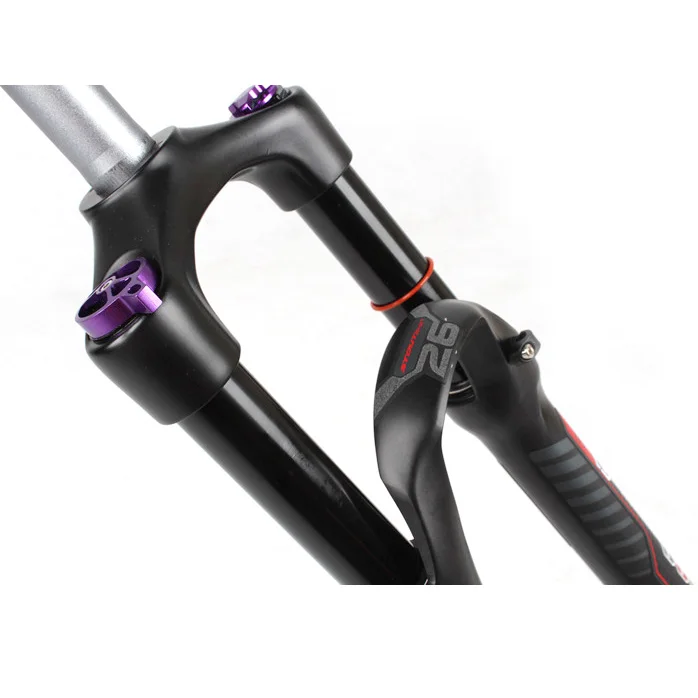 RC6 супер светильник MG Магниевый сплав пневматическая вилка черное тефлоновое покрытие Внутренняя трубка и плечевой замок ABS система регулировки подвески