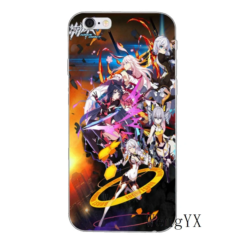 Мягкий силиконовый чехол для телефона honkai impact 3rd для Xiaomi Redmi Примечание 7 6 5 5A 4 3 pro S2 5 plus 6A 4A 4x Pocophone F1 - Цвет: impact-3rd-A-08