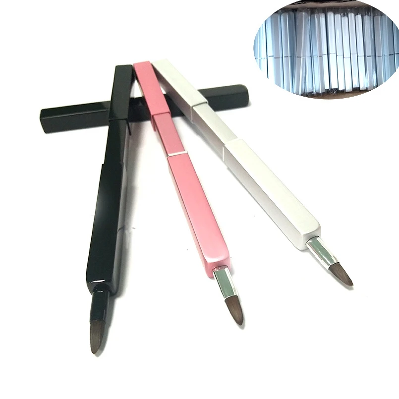 

1pcs Metal Portable Flexible Lip Brush New Brand Professional Makeup Brushes Beauty Cosmetic Tool Pincel Maquiagem Makeup Brush