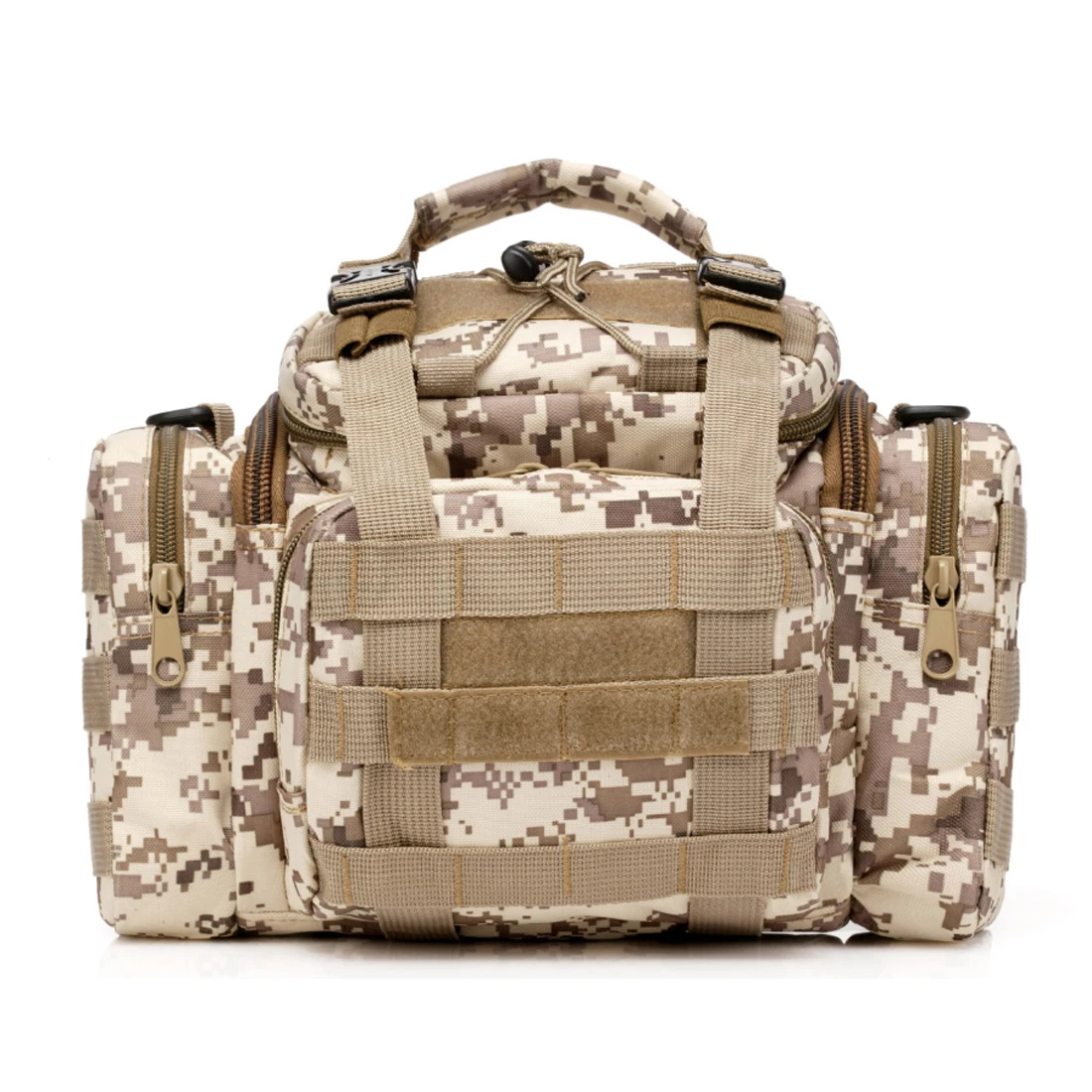 khaki Surwish 600D ткань Оксфорд Водонепроницаемая тактика поясная сумка Упаковка для камеры Сумка для гаджетов для системы MOLLE-зеленый - Цвет: khaki