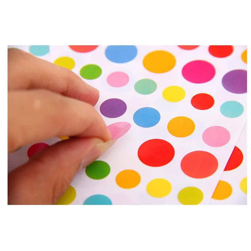 6 листов яркие декоративные наклейки T25 в виде сердечек звезд|stationery stationery|stationery