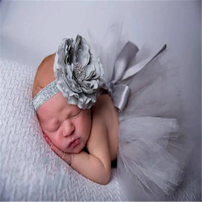 Реквизит для фотосессии новорожденных; Детский костюм; наряд принцессы; детская юбка-пачка; повязка на голову для фотостудии; новые детские фотографии