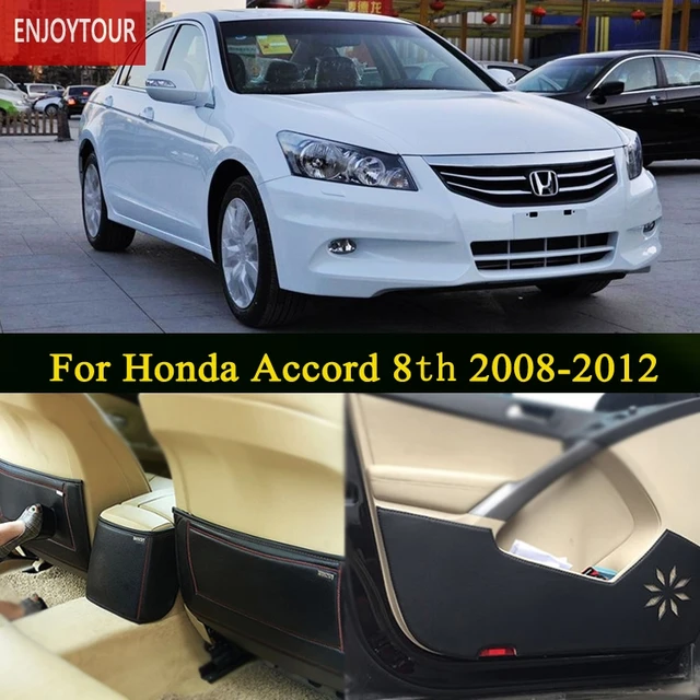 Car Pads Front Rear Door Seat Anti Kick Mat Styling Accessories Car Pads Front Rear Door Seat Anti Kick Mat Styling Accessories For Honda Accord 2008 2009 2010 2017 8th Generation