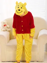 Little Bear Cartoon Costumes Cosplay Jumpsuit Costume For Children Kids Onesie Pajamas Clothing For Halloween Carnival