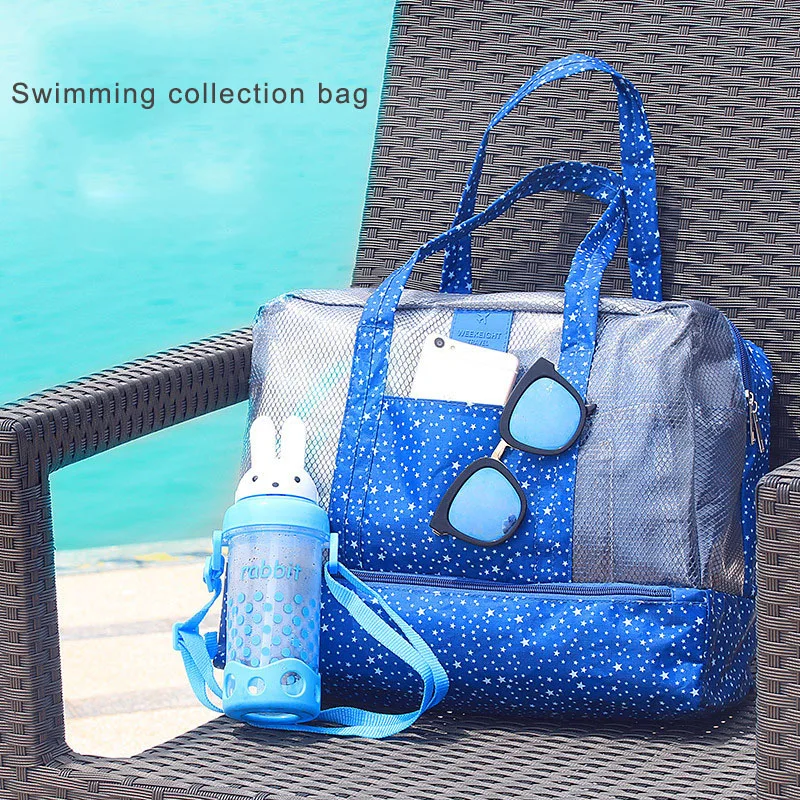 Women Multipurpose Bag Female Waterproof Swimsuit Bags Nylon Wet and ...