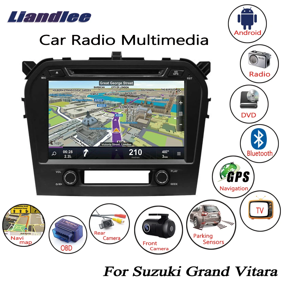 Excellent Liandlee For Suzuki Grand Vitara 2015~2017 Android Car Radio CD DVD Player GPS Navi Navigation Maps Camera OBD TV HD screen BT 0 Excellent Liandlee For Suzuki Grand Vitara 2015~2017 Android Car Radio CD DVD Player GPS Navi Navigation Maps Camera OBD TV HD screen BT 0