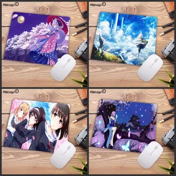 

Mairuige Anime Girl mouse pad no lock edge table gaming mouse pad non-slip laptop mousepads desk notebook office mouse mats
