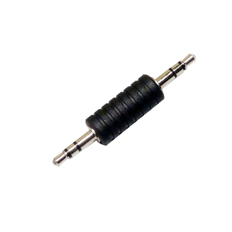 

1pcs Audio Dual Track stereo audio jack 3.5mm male to 3.5mm male plug aux auxiliary Adapter Straight connectors