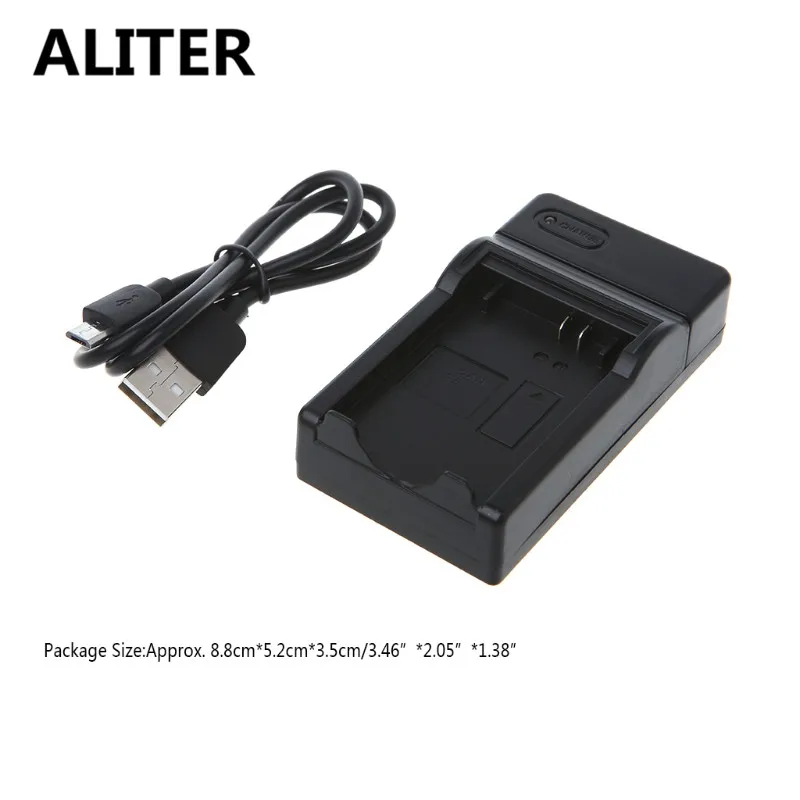 ALITER USB зарядное устройство для Canon LP-E5 EOS 1000D 450D 500D Kiss F Kiss X2 Rebel Xsi