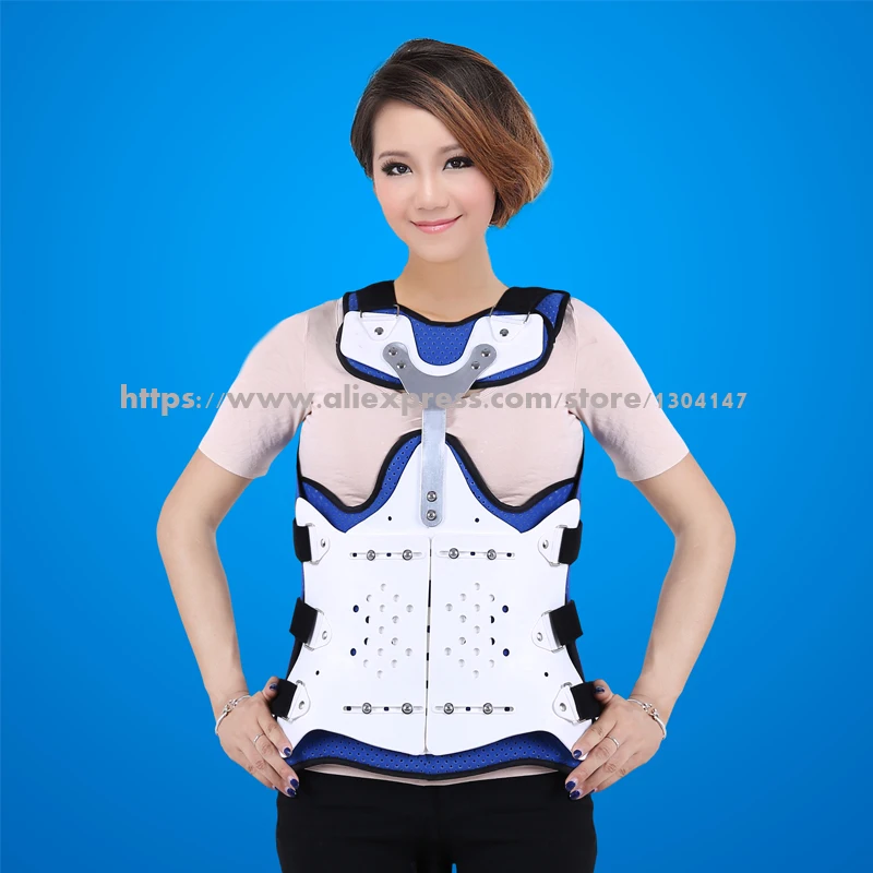 Medical Thoracolumbar Orthosis Adjustable Spine Lumbar Support Thoracic After Fracture Fixation Waist Brace Compression Fracture