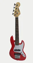 34′(86cm) Kids & Adult electric bass guitar_ Jstar JB electric bass guitar for kids practice and band_small bass Guitar (Red)