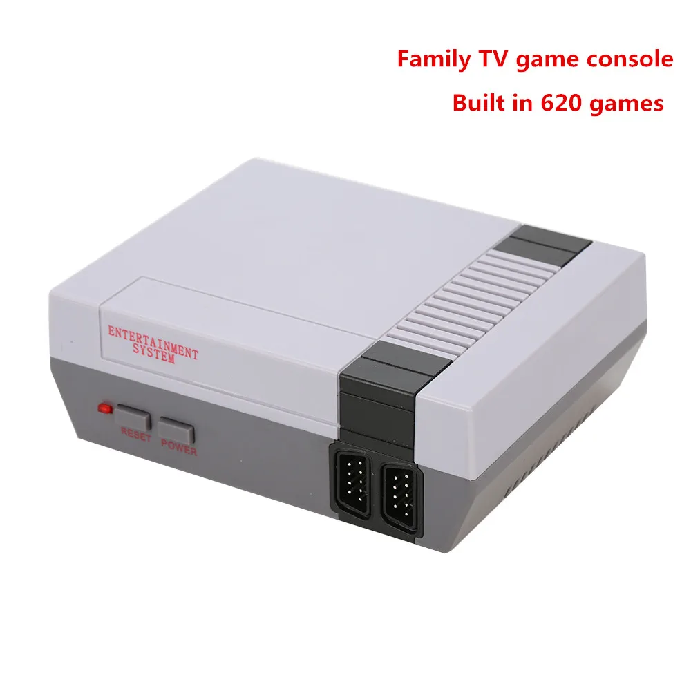 Мини-игровая консоль Powkiddy семейная ТВ игровая портативная встроенный 621/620