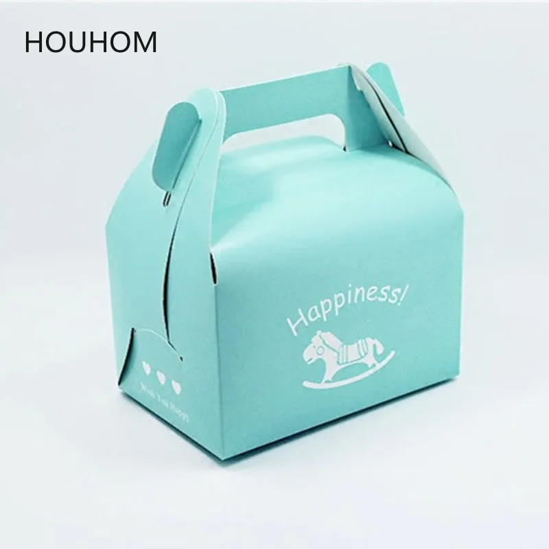 

5pcs Horse Candy Dragee Cake Gift Box Wedding Birthday Party Boy and Girl Gift Packaging Flower Box Gift Bags Wrapping Supplies