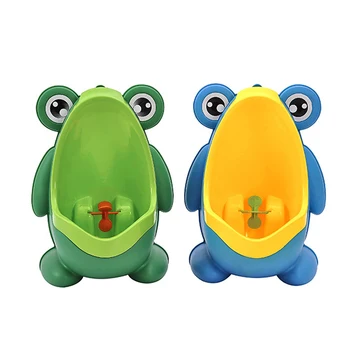 

Baby Toilet Cartoon Frog Kids Boy Toilet Pee Wall-Mounted WC Training Children Stand Vertical Urinal Baby Pot Boy Potty Toilet