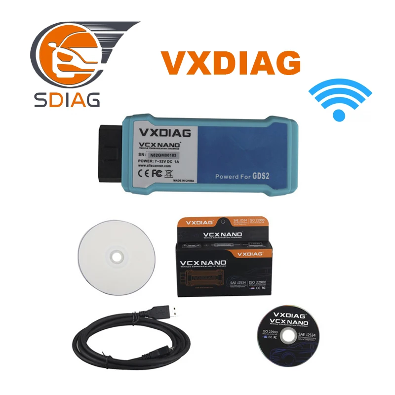 New Arrival WIFI VXDIAG VCX NANO for G M/for OPEL