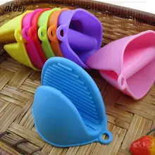 HYUUGA 1 шт. анти-ожоги утолщаются силиконовые кухонные Органайзер изолированные теплоизоляционные горшки зажимы для микроволновой печи перчатки горячая пластина зажим