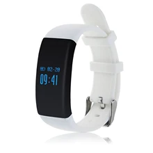 D21 Фитнес трекер, Сенсорный экран точный сна Мониторы шагомер Smart Band Беспроводной деятельность Браслет (белый)