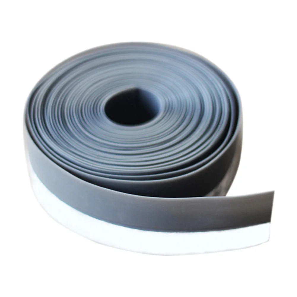 1 piece self-adhesive sealing strip 1M silicone door and window weatherproof and dustproof strip widely used in framele LAD-sale - Цвет: Серый