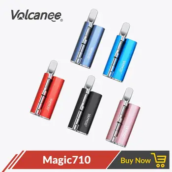 

Volcanee Magic 710 Starter Kit 380mAh 3.5V Built-in Battery Stainless Steel Part For 510 Thread CBD Battery E-cigarette Kits