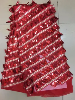 

french sequins lace S-12827 pretty sequins Nigerian lace fabric african french net lace fabric