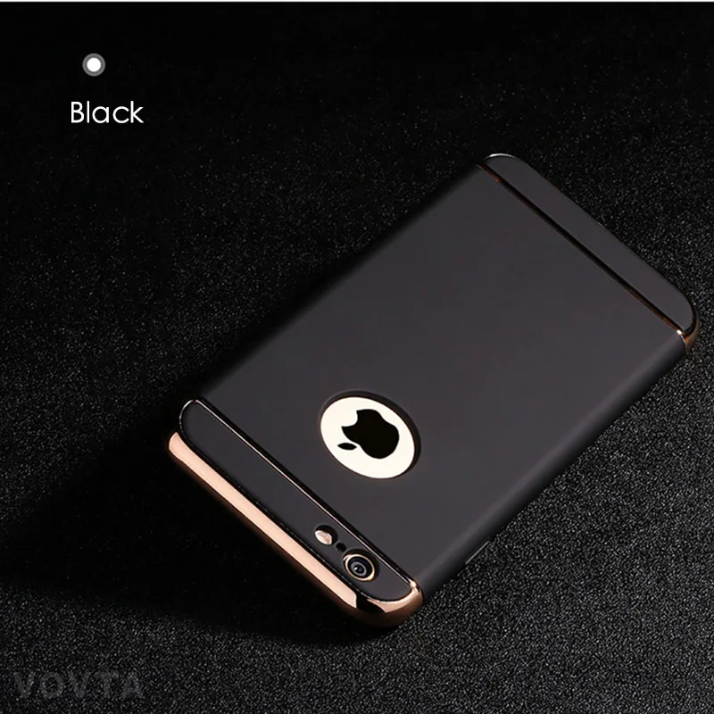 Luxury Plating Scrub Protective case For iPhone 6s 6 Cover Bumper On The for iPhone 5 5S SE Case 6s 6 plus Anti-knock Shell15