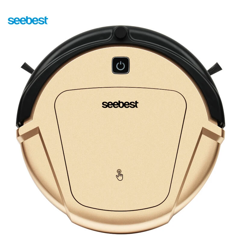 Seebest D750 TURING 1.0 Gyroscope Navigation Vacuum Clean Robot with Water Tank and Planned Clean Route, Robot Vacuum Cleaner