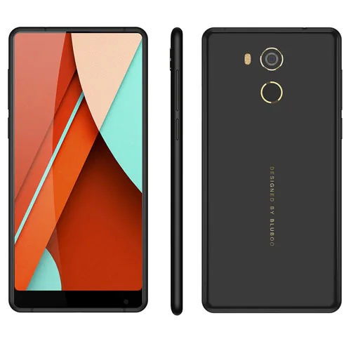 Мобильный телефон Bluboo D5 Pro, 3 ГБ, 32 ГБ, 2700 мА/ч, безрамочный полноэкранный, MTK6737, четырехъядерный, Android 7,0, отпечаток пальца, iD, мобильный телефон - Цвет: Black D5 Pro Phone