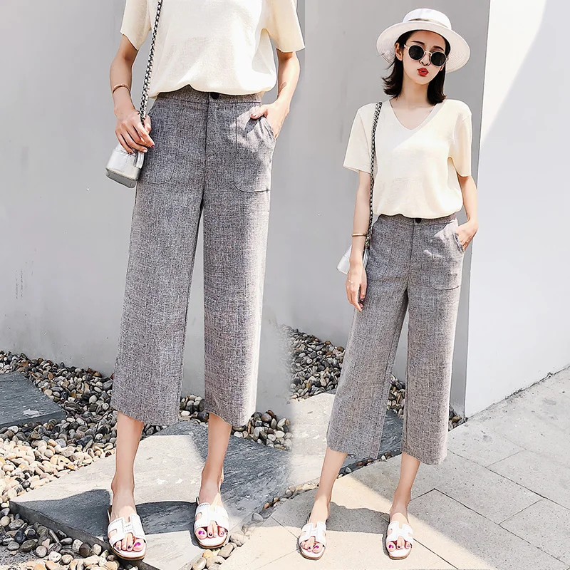 summer ankle pants