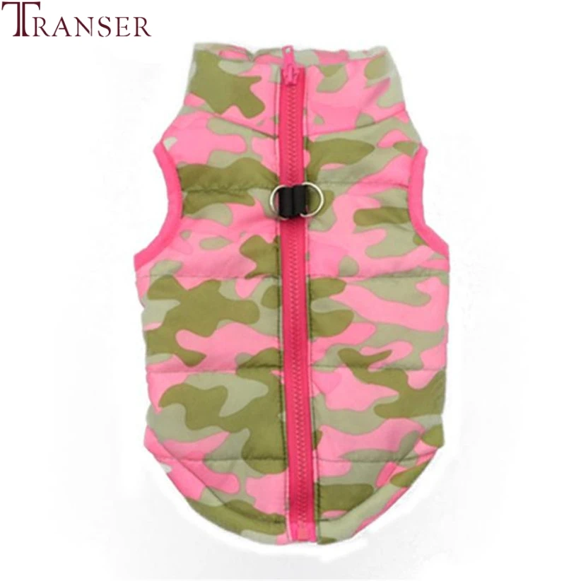 Buy Transer Pet Dog Clothes Pink Camouflage Dogs
