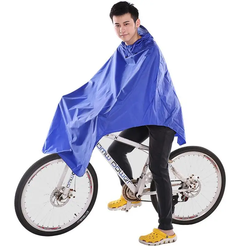 New Bike Bicycle Waterproof Raincoat Poncho (Blue)in Raincoats from