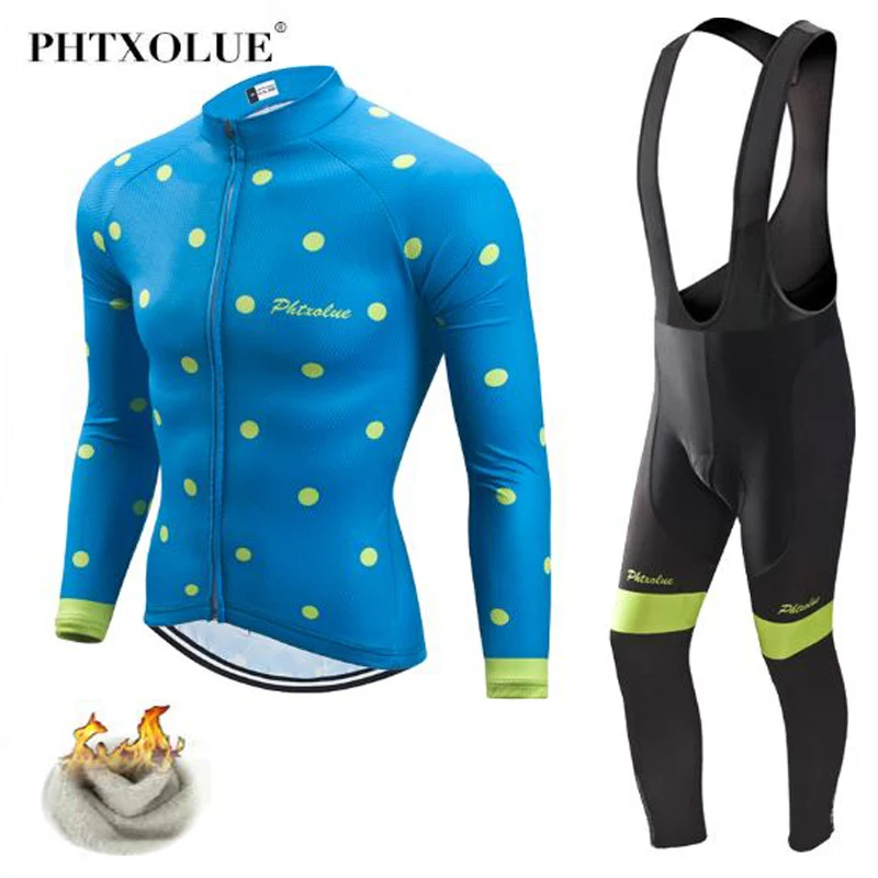 Phtxolue Winter Thermal Fleece Cycling Jerseys Set Maillot Ropa Ciclismo Invierno MTB Bicycle Clothing Bike Clothes Phtxolue Winter Thermal Fleece Cycling Jerseys Set Maillot Ropa Ciclismo Invierno MTB Bicycle Clothing Bike Clothes