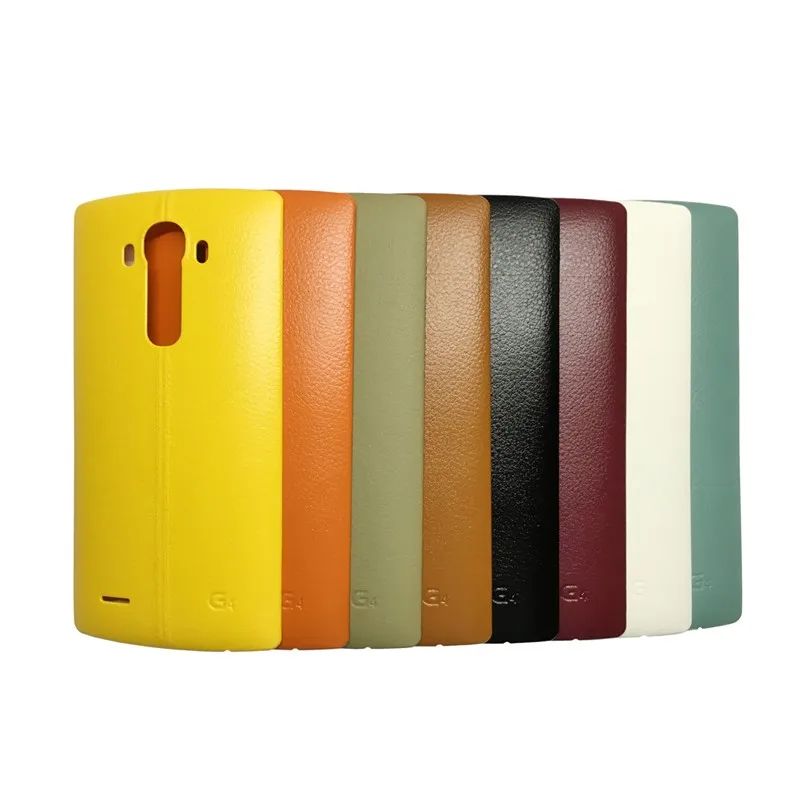 

Artificial Leather Plastic Back Door Battery Housing Cover Case for LG G4 H811 H810 H815 US991 + NFC Antenna Replacement Parts