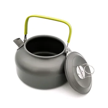 

Aluminum Camping Water Kettle Teapot Coffee Pot Outdoor Tableware 0.8L Picnic Kettle Teapot Hiking Water Kettle