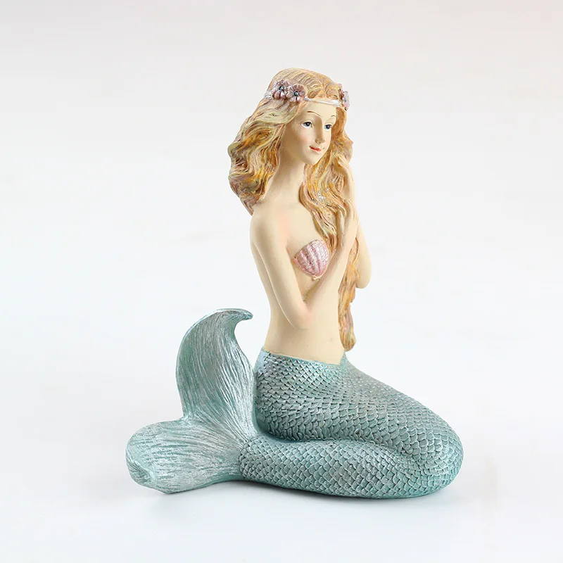 

3D Mermaid Silicone Cake Mold Fondant Decorating Tools DIY Handmade Soap Chocolate Candy Sugar Glue Salt Carving Mould