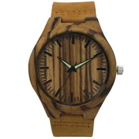 old leather man watch bamboo4