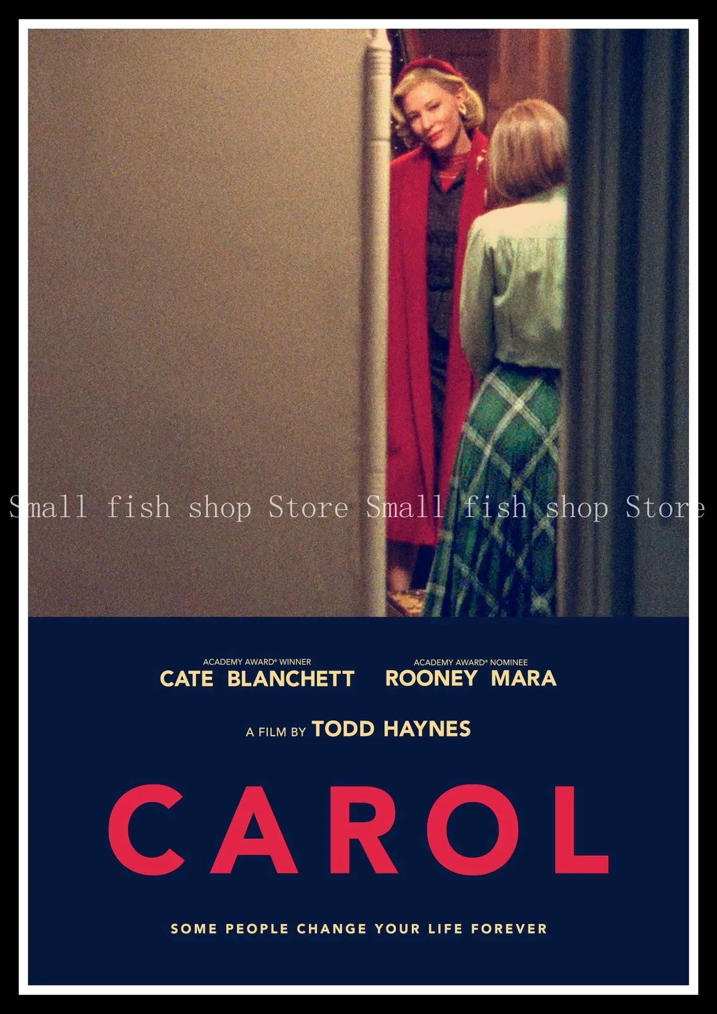 Carol A украшение для дома крафт фильм постер Рисование ядро наклейки на стену 42*30