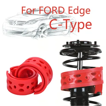

Jinke 1pair Front Shock SEBS Size-C Bumper Power Cushion Absorber Spring Buffer For Ford Edge
