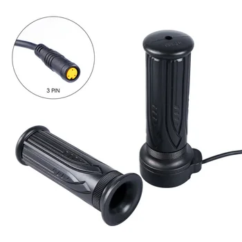

Electric Bike Throttle Handlebar for Bafang BBS01 BBS02 BBSHD Mid Drive Motor Slip-proof handle design