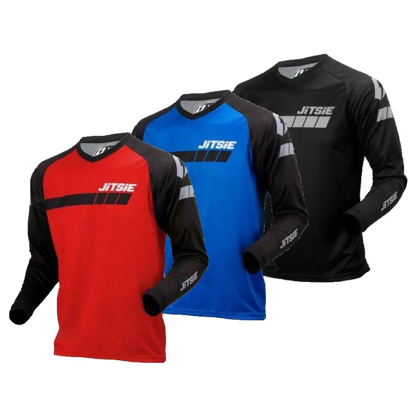 

2019 Quick Dry Motorcycle Race Riding Jersey Long Sleeve Motorbike Wear Breathable Dirt Motorcycle Jersey Men Cycling Clothing