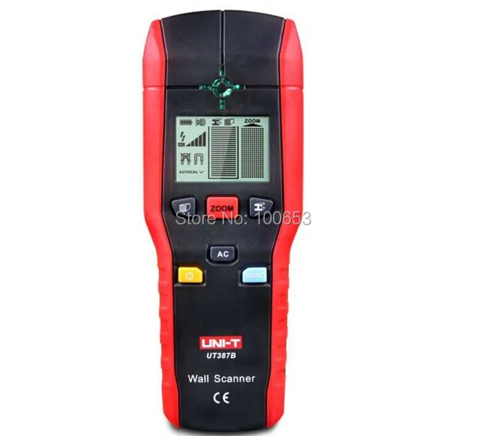 

UNI-T UT387B Multifunctional Handheld Wall Detector Metal Wood AC Cable Finder Scanner Accurate Wall Diagnostic-tool
