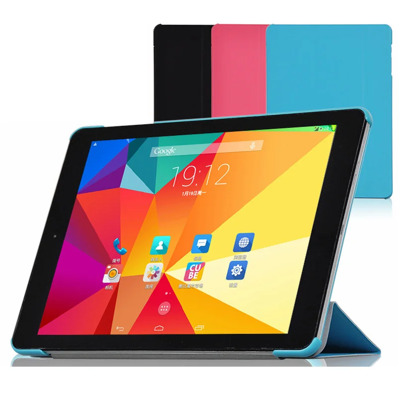 3-Folding Ultra Thin Slim Shell Sleeve Folio Stand PU Leather Skin Case Cover For Cube TALK9X Talk 9X U65GT 9.7 3-Folding Ultra Thin Slim Shell Sleeve Folio Stand PU Leather Skin Case Cover For Cube TALK9X Talk 9X U65GT 9.7