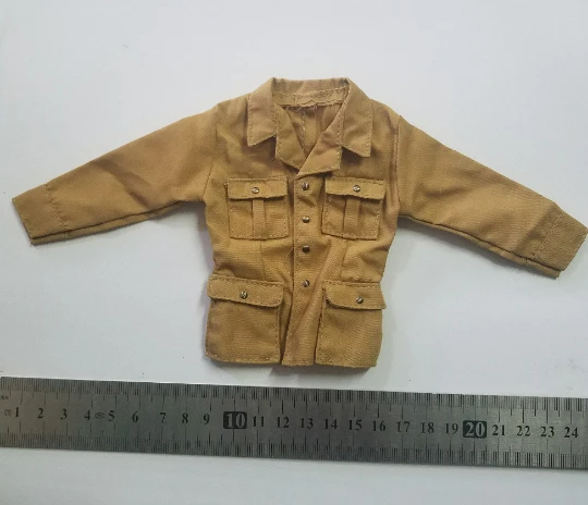 

1/6 WWII Germany Army North African Air Force Coat Models for 12''Action Figures Bodies Accessories