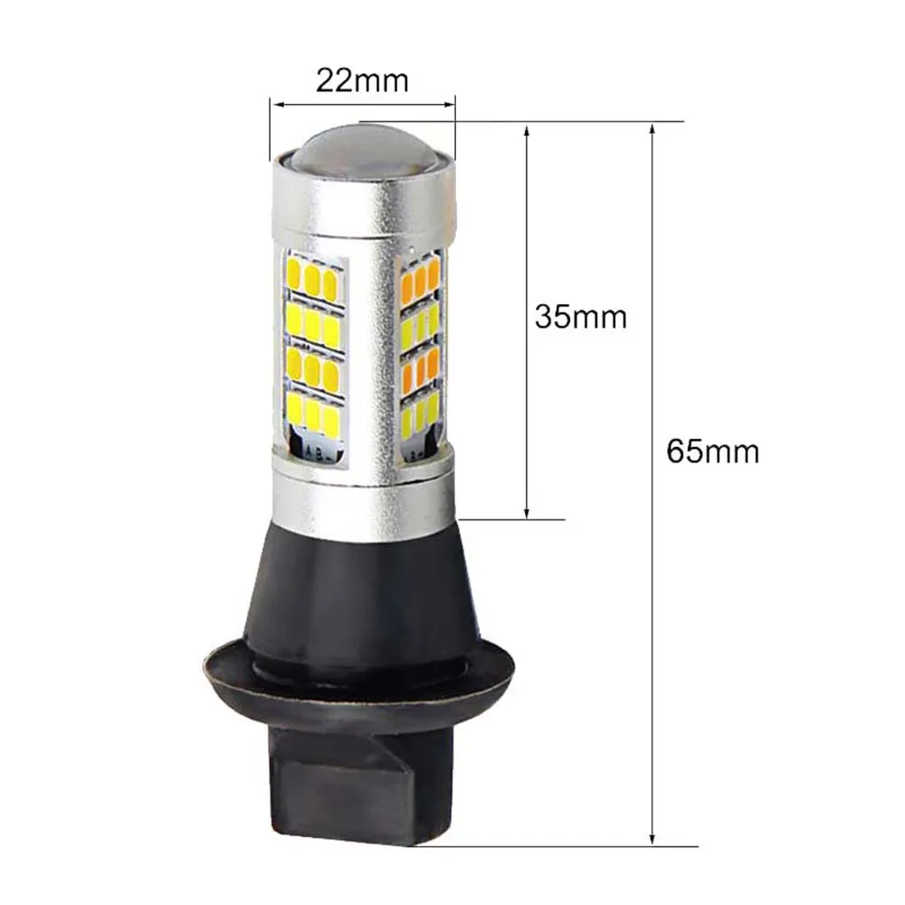 Ba15s BAU15S 1156 p21w s25 42led T20 W21W WY21W 7440 дневные ходовые огни + сигнал поворота двойной режим