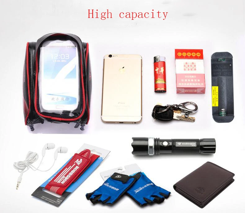 Sale 2017 Real Bike Bag Bisiklet Aksesuar Touch The Mountain Bike Front Beam On Tube Rainproof Saddle Riding Equipment Accessories 2 Sale 2017 Real Bike Bag Bisiklet Aksesuar Touch The Mountain Bike Front Beam On Tube Rainproof Saddle Riding Equipment Accessories 2