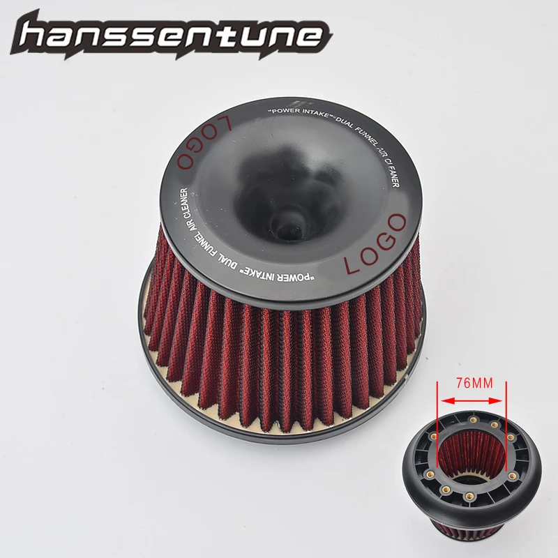 Stable High Flow Auto Racing Mushroom Air Intake Air Filter universal 3