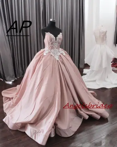 Платья с глубоким v образным вырезом ANGELSBRIDEP Quinceanera Vestidos De 15 Anos сексуальные платья