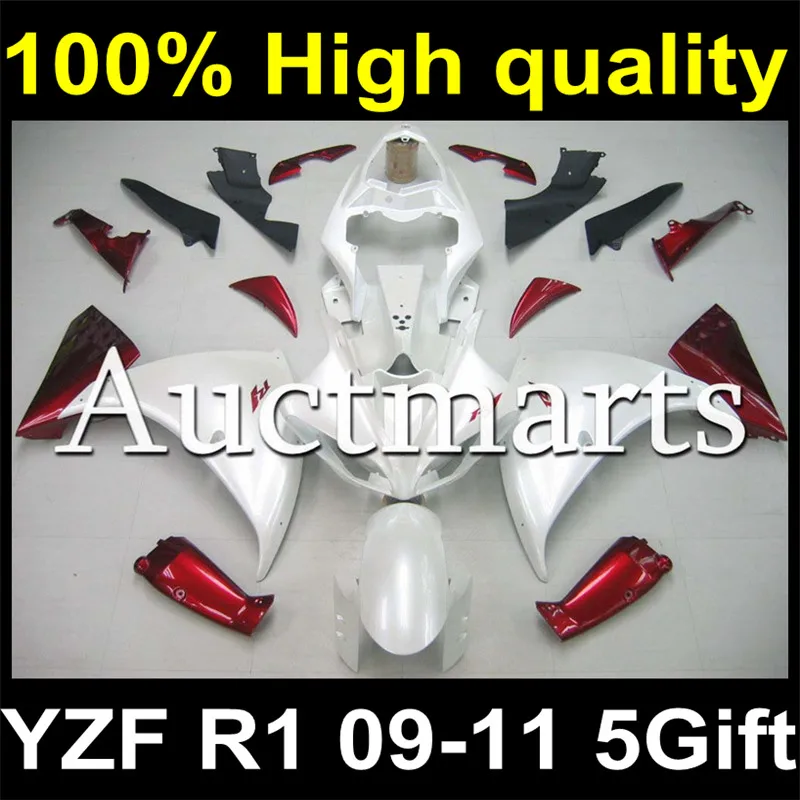 

Complete Plastic Body Fairing Kit Set For YAMAHA YZF R1 2009 2010 2011 09 10 11 Fairing Y09-112244