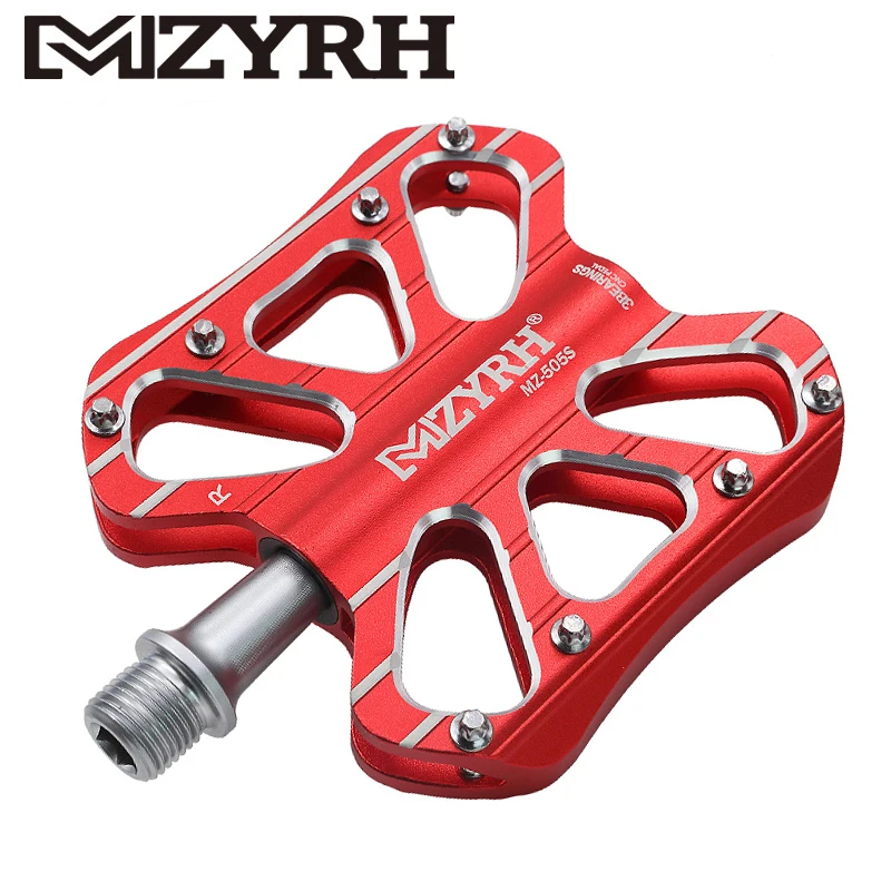 

MZYRH 6 Colors 505S Bicycle Pedals Ultralight Aluminum Alloy Sealed Bearing MTB Mountain Bike CNC Pedals Bicycle Accessories