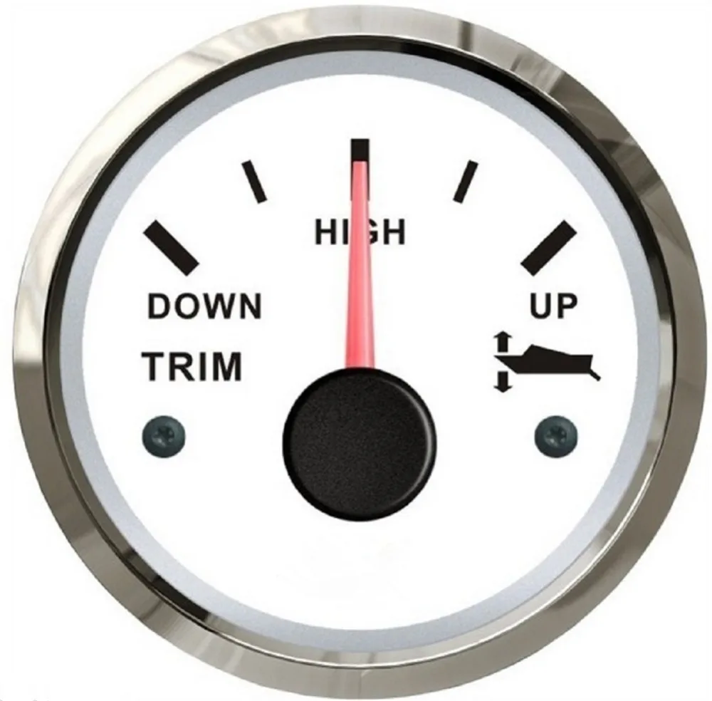 1pc balance sheet 52mm trim gauges vertical speed indicators trim